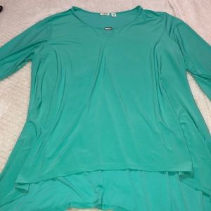 Mint plus size blouse